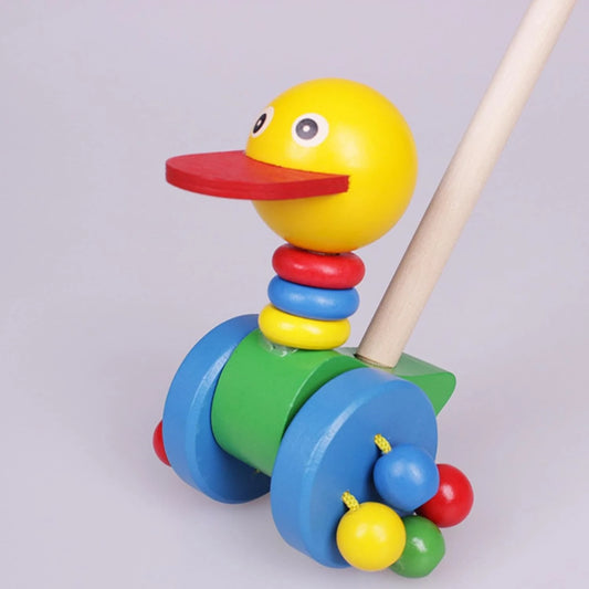 2-in-1 Wooden Animal Cart – Build & Play Pull Along Toy for Toddlers