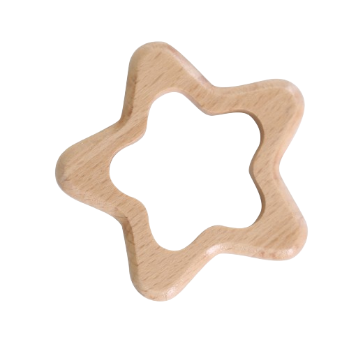 Wooden Teethers | Natural Wood Teether