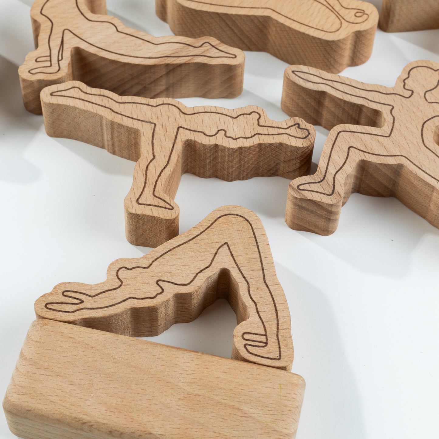 WOODEN YOGA ASAN STACKING