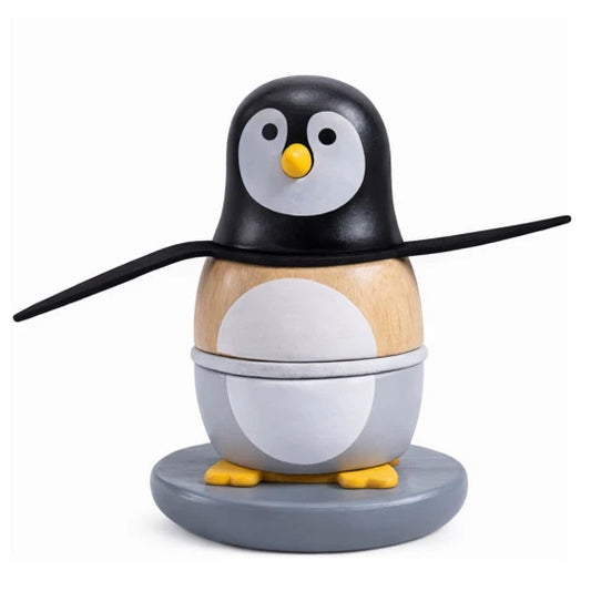 Beebox Penguin Tumbler Toy – Self-Balancing Wobble Toy for Early Learning & Motor Skills