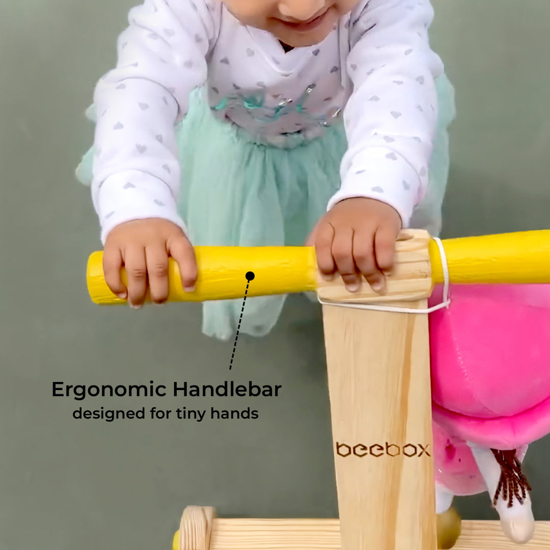 Traditional Wooden Walker Cycle – Toddler Balance & Mobility Trainer