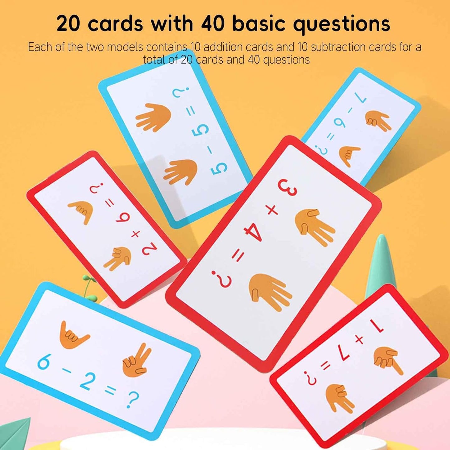 Beebox Magnetic Finger Counting Toy for Kids | Early Math Learning Board with Maze, Drawing Pad, Numbers & Flashcards | Montessori-Inspired Educational Toy for Toddlers 3+ Years