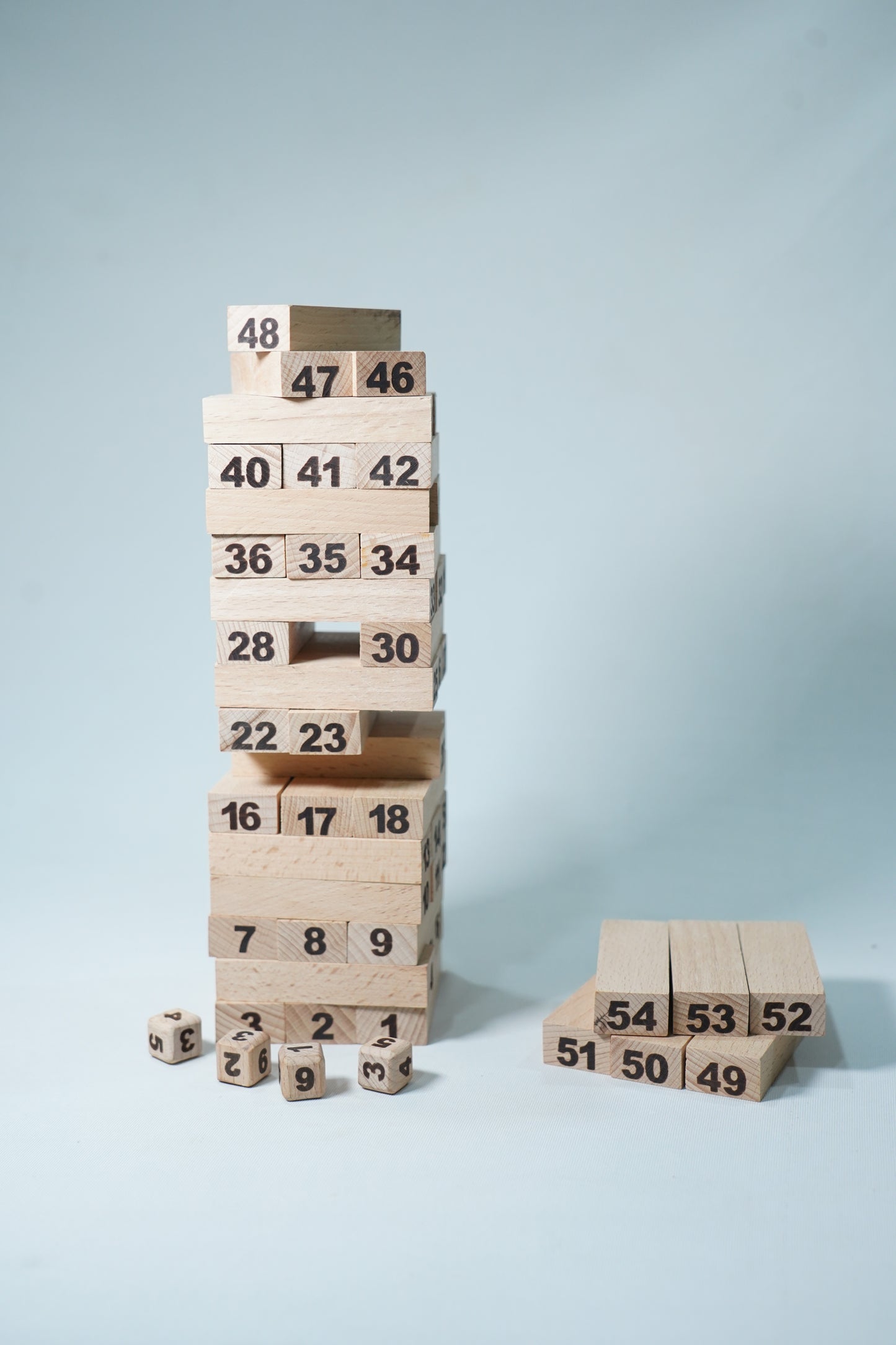 WOODEN TOWER BLOCKS