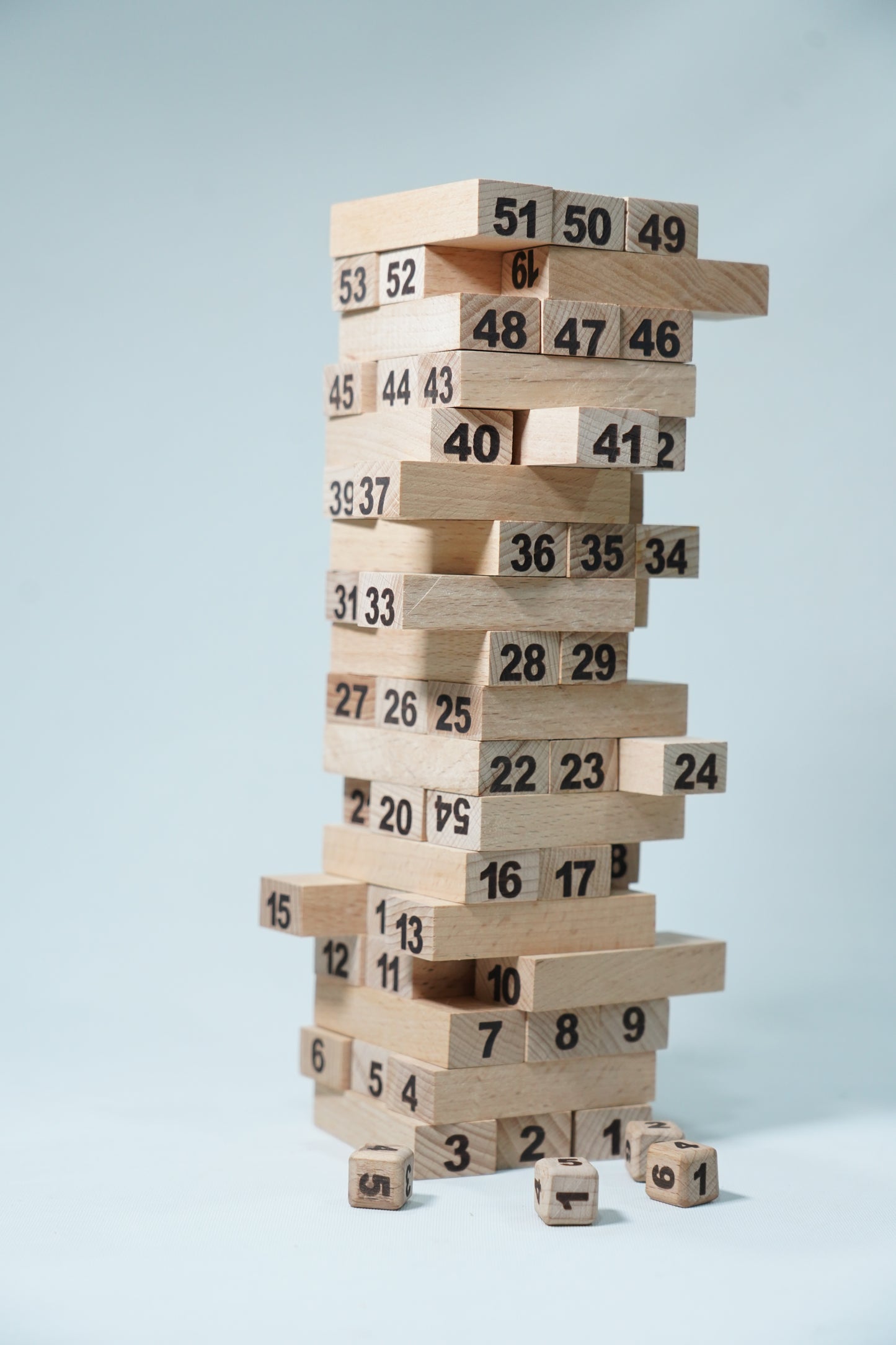 WOODEN TOWER BLOCKS