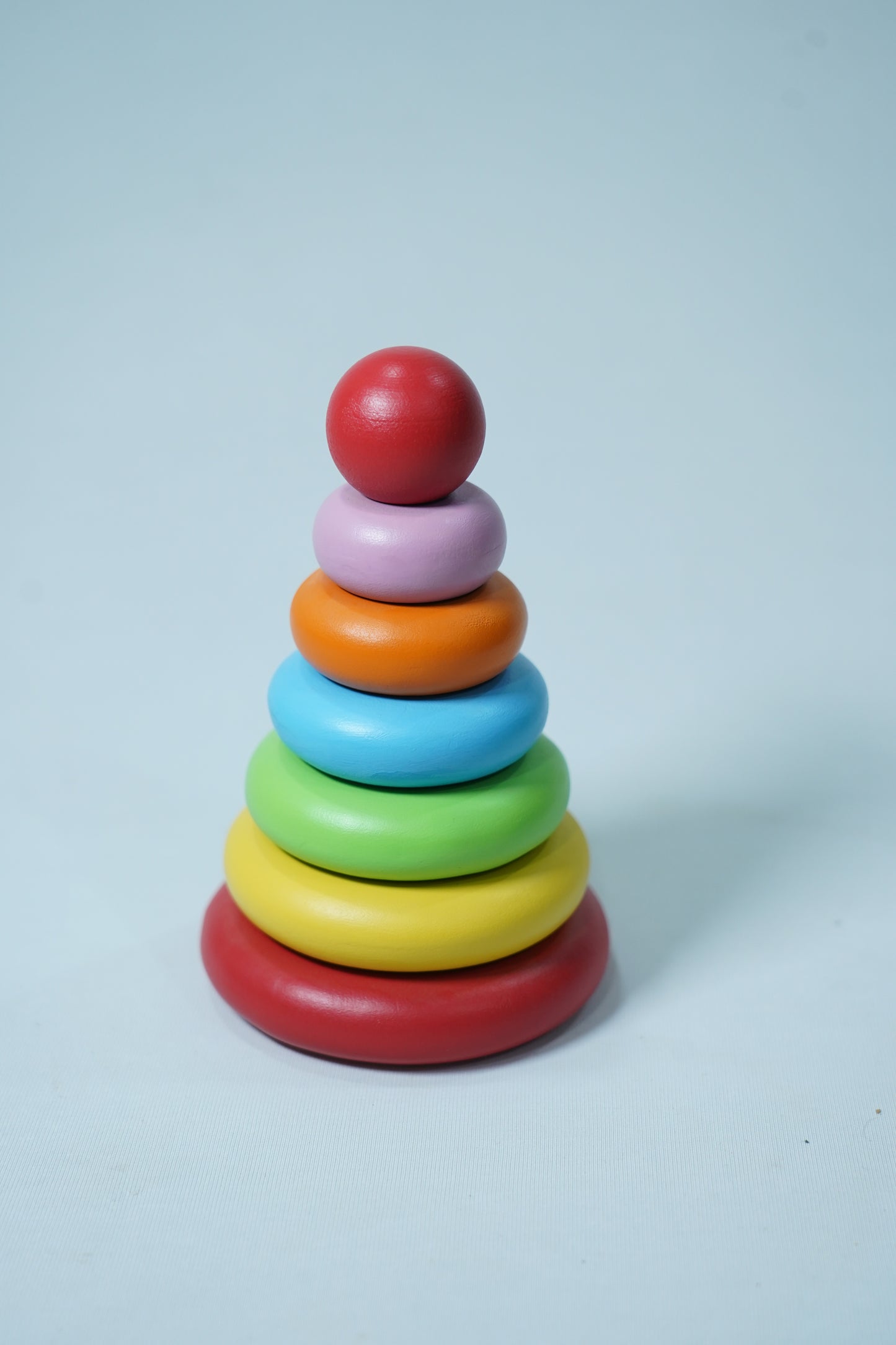 WOODEN RING PYRAMID
