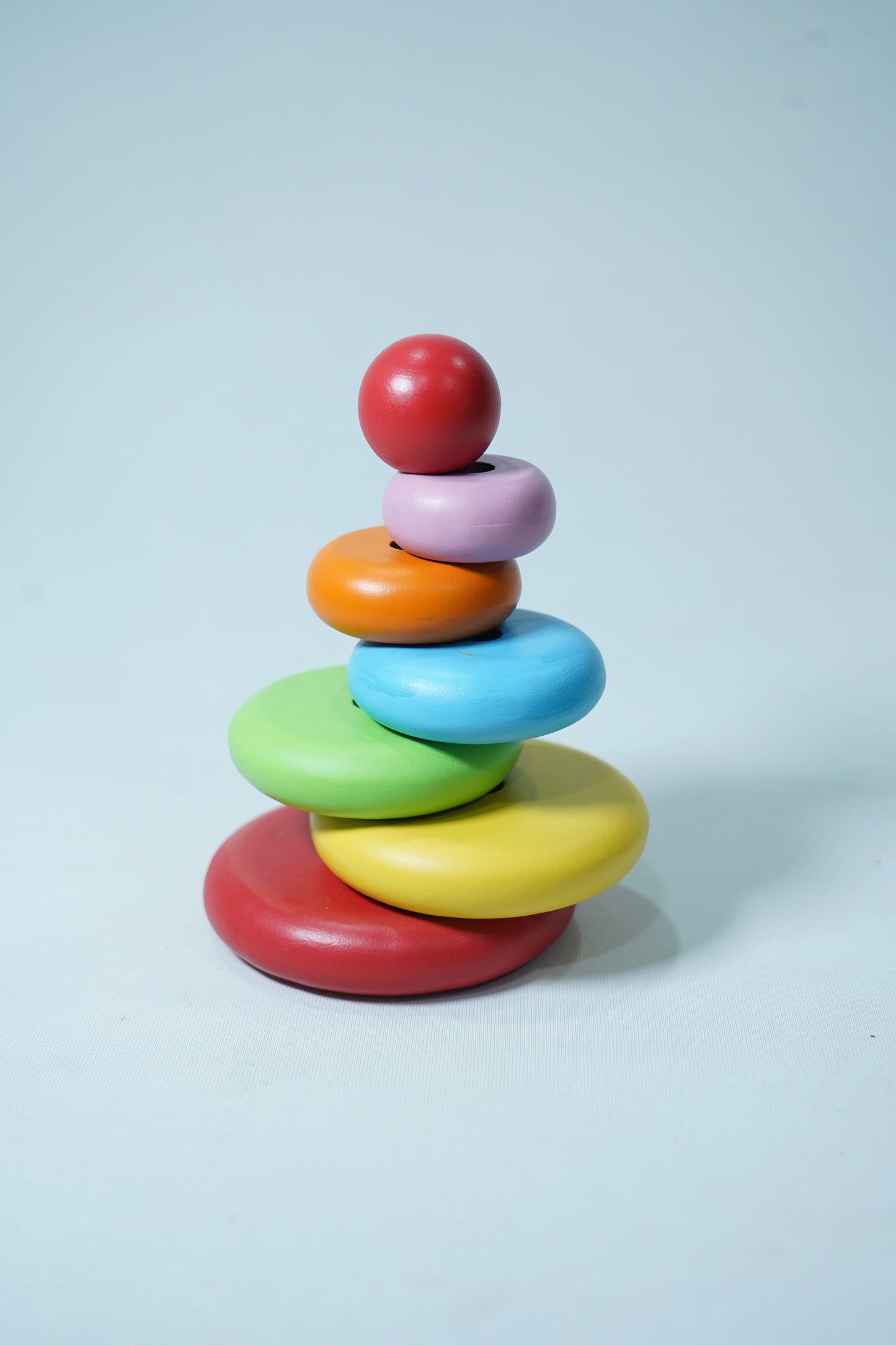 WOODEN RING PYRAMID