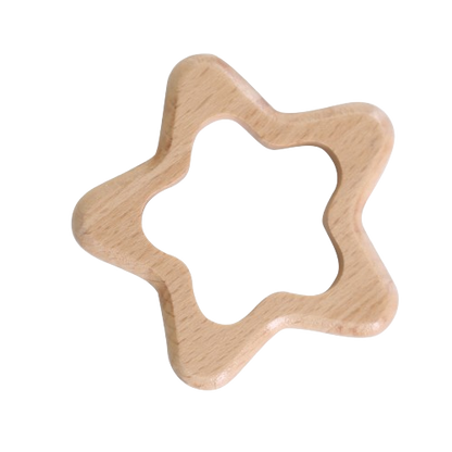 Wooden Teethers | Natural Wood Teether