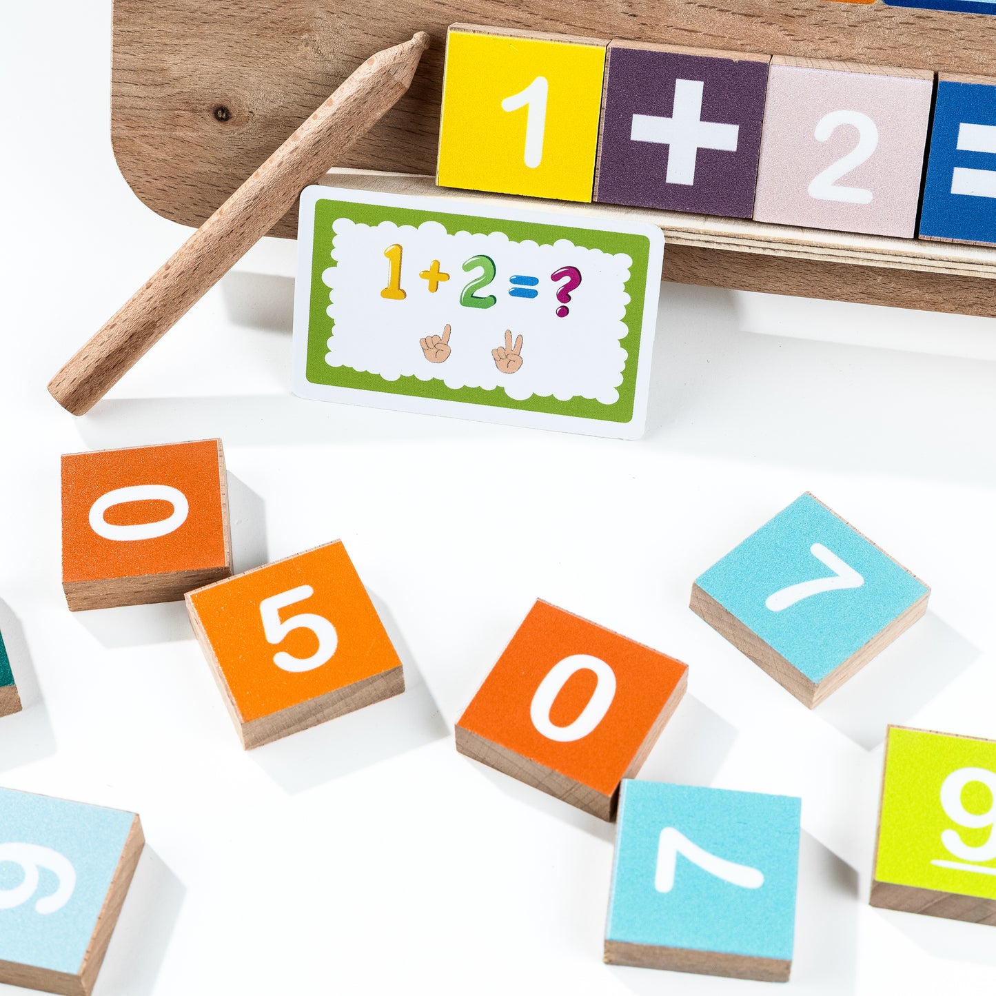 Montessori number tracing board Game | 2-in-1 Board Game | Tables & Number tracing board game