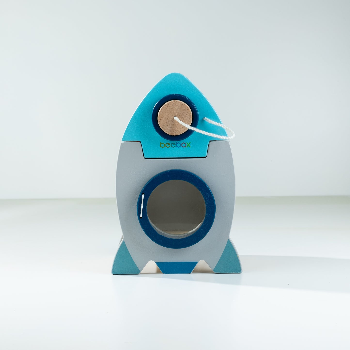 Montessori Wooden Abacus | WOODEN ROCKET ABACUS | Wooden Abacus Toy | Eco-Friendly Wooden Toy