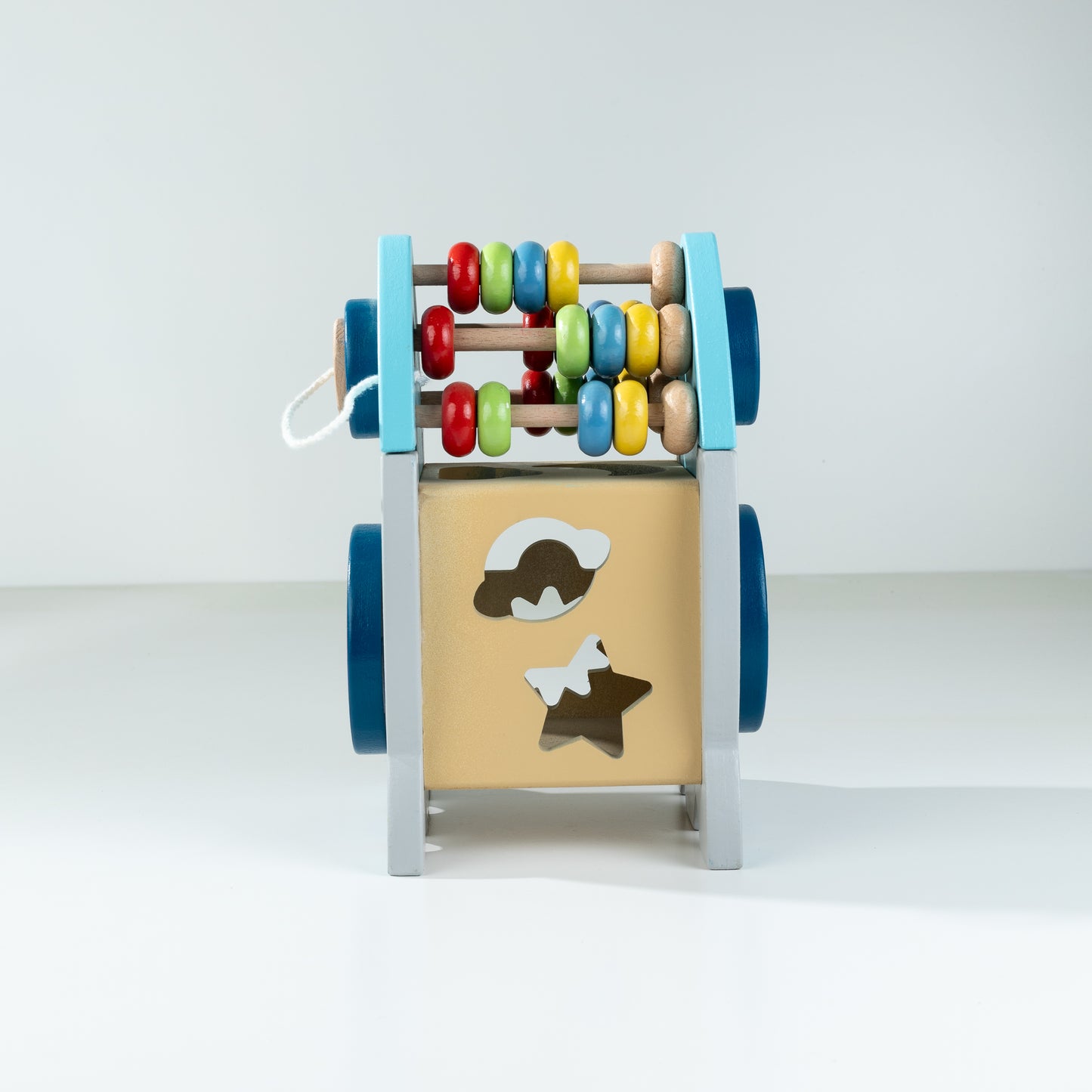 Montessori Wooden Abacus | WOODEN ROCKET ABACUS | Wooden Abacus Toy | Eco-Friendly Wooden Toy