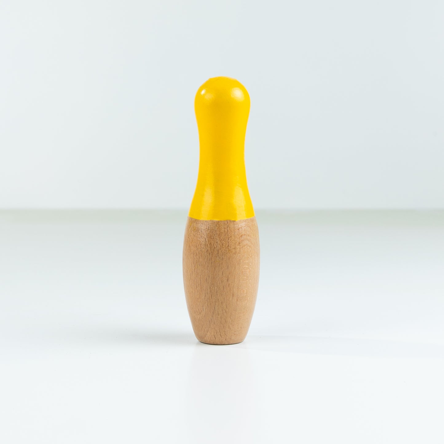 Wooden Bowling Game Set | 10 Pins & 2 Balls | Indoor bowling set for kid | Wooden skittles game