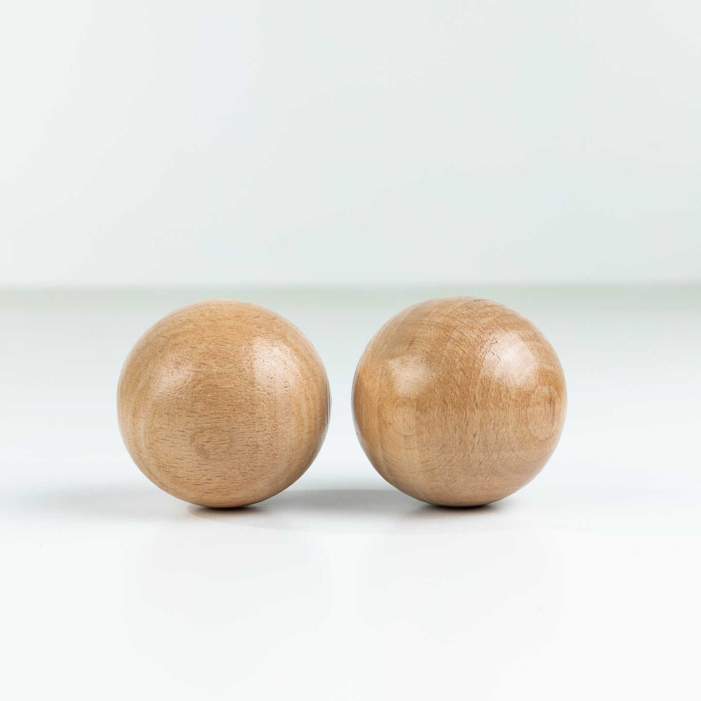 Wooden Bowling Game Set | 10 Pins & 2 Balls | Indoor bowling set for kid | Wooden skittles game