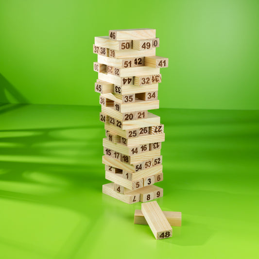 WOODEN TOWER BLOCKS