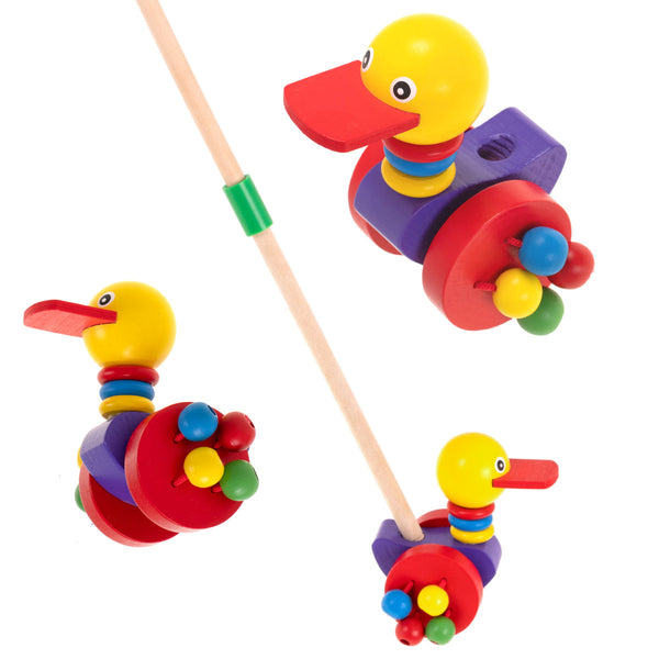 2-in-1 Wooden Animal Cart – Build & Play Pull Along Toy for Toddlers