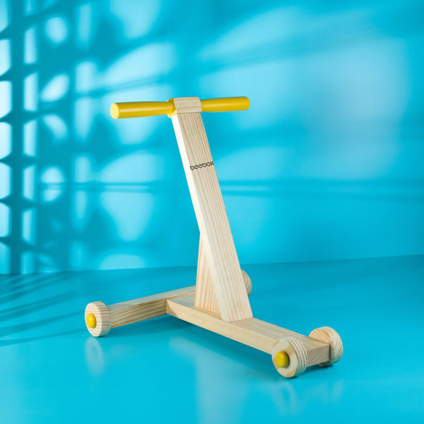 Wooden Baby Walker Cycle | Baby Push Walker | Push Walker Cycle