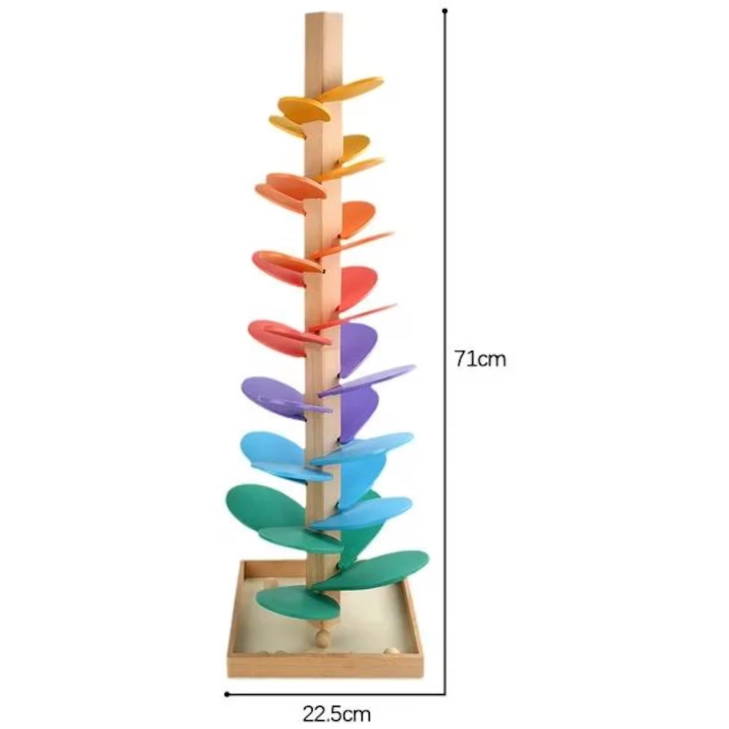 Rainbow Music Tree – Wooden Toy for Toddlers | Color & Sound Learning Fun